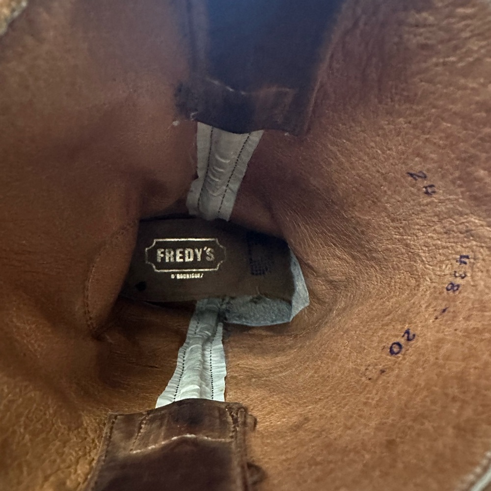 Freddy’s  Harness Women's Boots Leather 7.5! - Picture 8 of 15